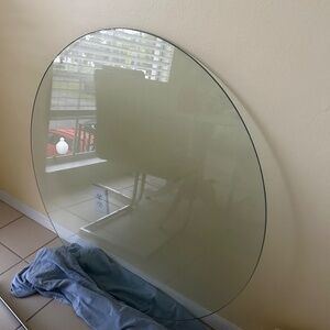 Glass table top